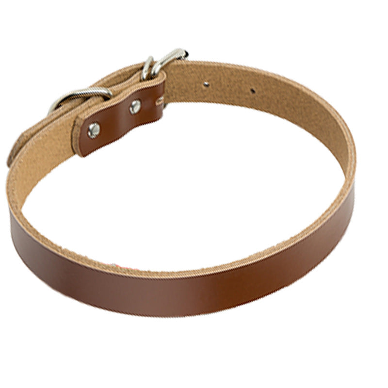 Durable PU Leather Dog Collar - iBelk