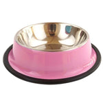 Load image into Gallery viewer, Dog Food Bowl Anti Skid Stainless Steel Travel Food Water - iBelk
