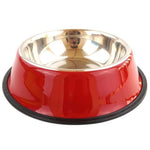 Load image into Gallery viewer, Dog Food Bowl Anti Skid Stainless Steel Travel Food Water - iBelk
