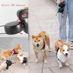 Automatic Double Dog Leash - iBelk