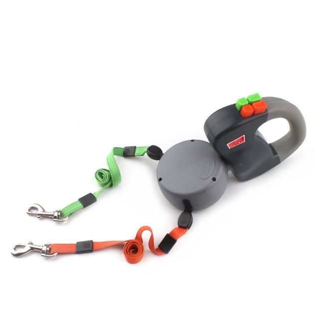 Automatic Double Dog Leash - iBelk