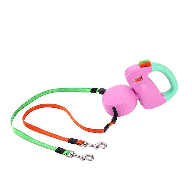 Automatic Double Dog Leash - iBelk