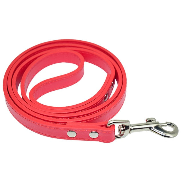 PU Leather Walking Dog Rope - iBelk