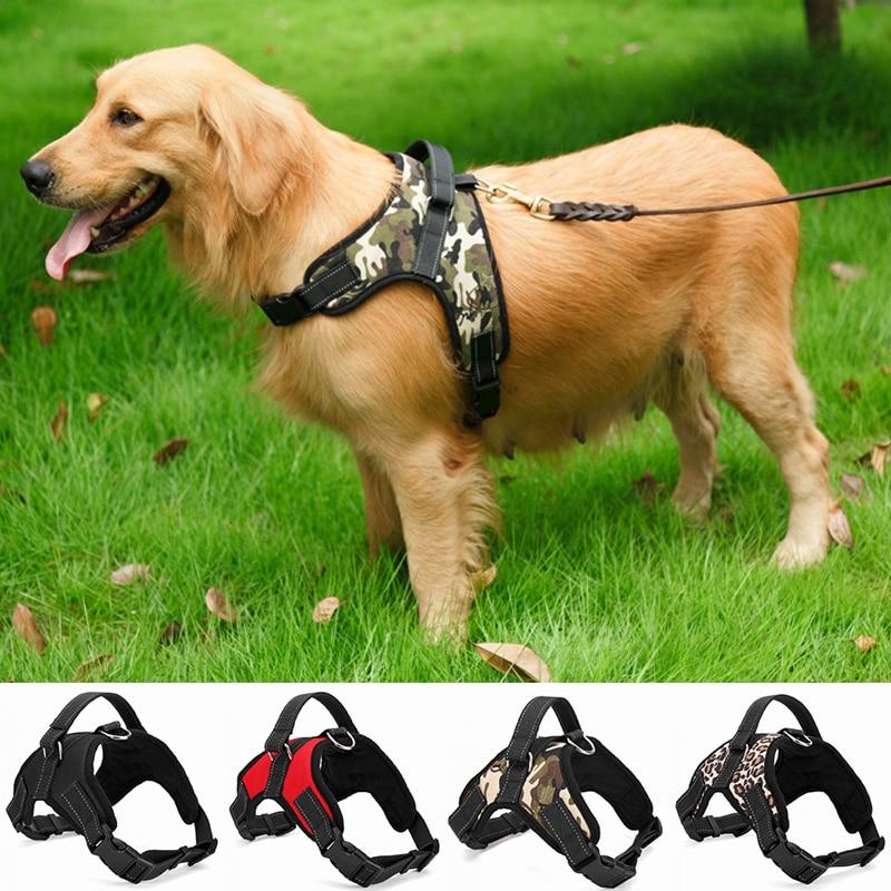 Nylon Heavy Duty Dog Harness Adjustable Padded - iBelk